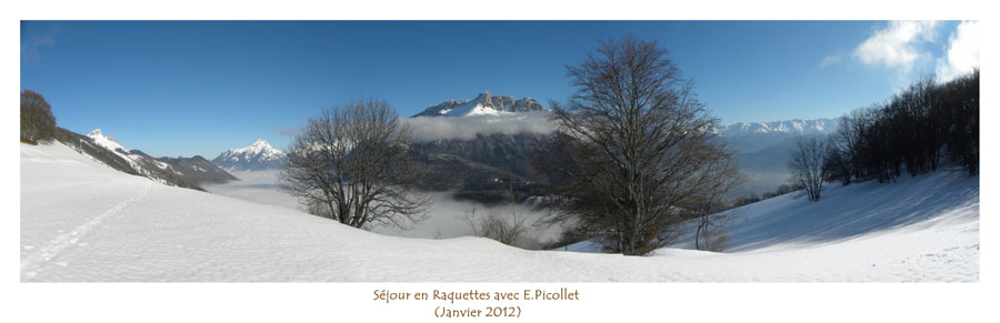 randonner en raquettes avec Eric Picollet, guide accompagnateur