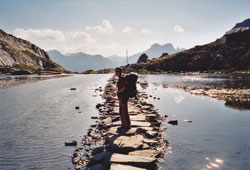 Randonnée Alpes, lac des Vaches, PNV